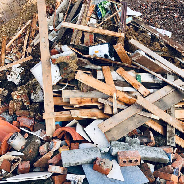 Bouw en sloop afval